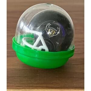 VTG NFL Mini Gumball Vending Machine Baltimore Ravens Plastic Football Helmet